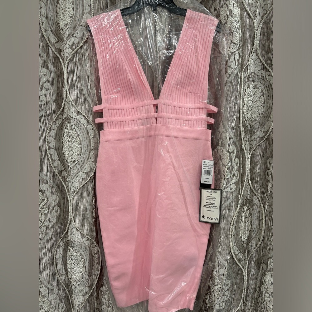 Bebe women , pink dress